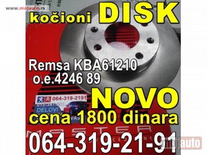 Glavna slika - DISK kočioni NOVO 1800 din.Peugeot 106 205 206 306 309 Pežo Citroen Saxo Xsara - MojAuto