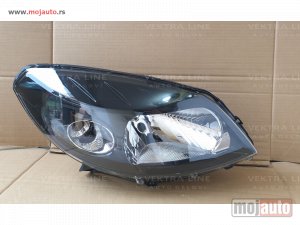 NOVI: delovi  Far crni Dacia Sandero 2008-2012