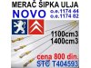 Slika 1 -  MERAČ ŠIPKA ULJA 1100cm3 1400cm3 NOVO 800 din. Peugeot Pežo Citroen - MojAuto