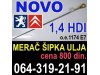 Slika 1 -  1,4 HDI MERAČ ŠIPKA ULJA NOVO 800 din. Peugeot Pežo Citroen o.e.1174E7 - MojAuto