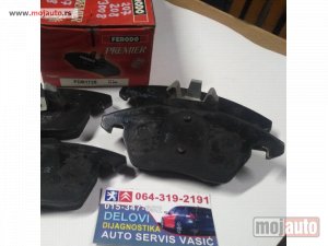 Glavna slika - PLOČICE Pežo 207 208 3008 307 308 408 RCZ Peugeot - MojAuto