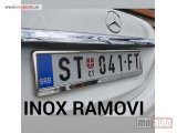 NOVI: delovi  INOX OKVIRI ZA REGISTARSKE TABLICE