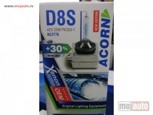 NOVI: delovi  photon d8s/6000k acorn ac2776 +30% pojačane. 42v/25w pk32d-1