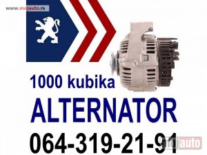 Glavna slika - ALTERNATOR 1000 Pežo Peugeot Citroen 1,0 - MojAuto