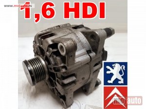 Glavna slika -  1,6 HDI ALTERNATOR Pežo Peugeot Citroen - MojAuto