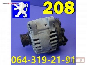 Glavna slika - ALTERNATOR Pežo 208 Peugeot - MojAuto