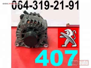 Glavna slika - ALTERNATOR Pežo 407 Peugeot - MojAuto