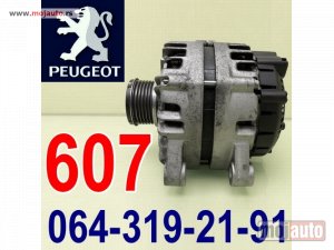 Glavna slika - ALTERNATOR Pežo 607 Peugeot - MojAuto