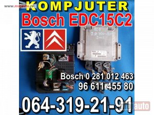 Glavna slika -  KOMPJUTER EDC15C2 Bosch 0 281 012 463 Pežo 807 Peugeot 96 611 455 80 - MojAuto