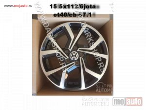 NOVI: delovi  15 alufelne/5*112/6 JOTA/ET 40./cb57.1 za vw golf 5,6,7,7.5 skoda otavija seat audi