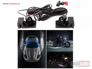Glavna slika - 3D LED LOGO ZA MOTOR ANGEL WINGS - MojAuto