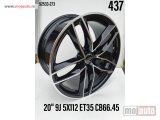 NOVI: delovi  20 alufelne audi 5x112/et35/cb 66,45. dostupne boje crna piano black polish i siva gun metal