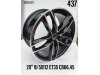 Slika 1 -  20 alufelne audi 5x112/et35/cb 66,45. dostupne boje crna piano black polish i siva gun metal - MojAuto