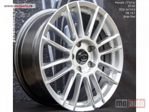 NOVI: delovi  17 alufelne 5x114,3/7,5jota/et42/cb,73,1. odgovara za hundai,kia,toyota,reno.