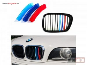 NOVI: delovi  bmw e39 m dekoracija za masku. izradjene od abs plastike