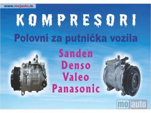 polovni delovi  KOMPRESORI KLIME Audi Bmw Vw Seat Mazda Toyota Ford Mitcubishi Kia Smart Mercedes Opel Honda Nissan Citroen