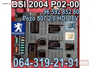polovni delovi  BSI 2004 P02-00 Peugeot 96 592 852 80 Pežo 807 2,0 HDI 16V