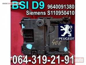 polovni delovi  BSI D9 Peugeot 406 , Siemens S110950410 , 9640091380
