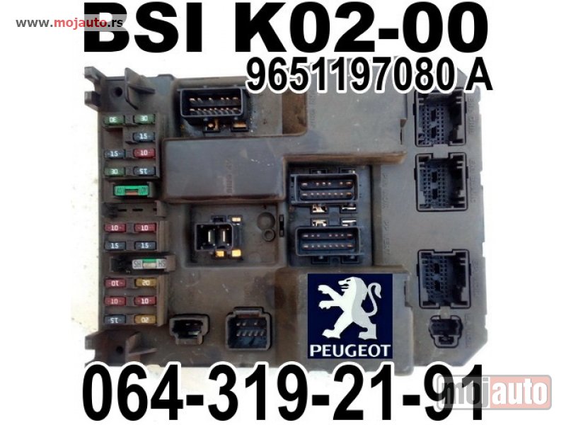 Glavna slika -  BSI K02-00 , 9651197080 A Valeo bot 9.31 Peugeot 307 - MojAuto