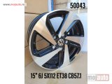 NOVI: delovi  15 alufelne 5x112/6j/et38/cb 57,1. za vw,seat,škodu.