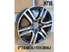 Slika 1 -  17 felne toyota /6x139,7/7,5jota/et30/cb 106,2 za landkruzer,hiluks,prado,fj cruzer - MojAuto