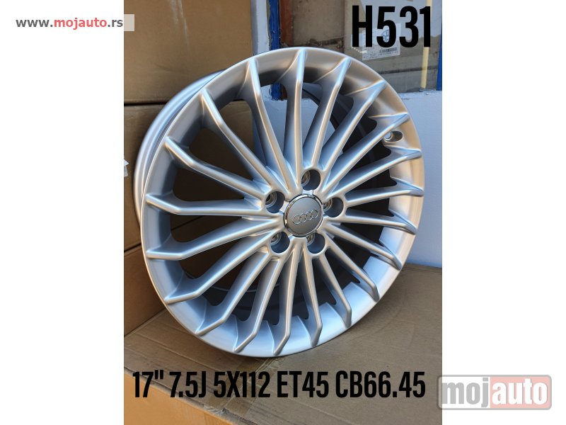 Glavna slika -  Audi 17 alufelne 5x112/7,5jota/et 45/cb 66,6. - MojAuto