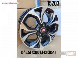 NOVI: delovi   C5 citroen/18 alufelne/5x108/7jota/et35/cb 67,1.