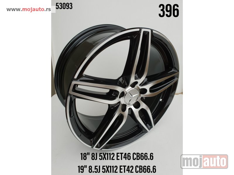 Glavna slika -  Mercedes 18 alufelne 5x112/8,5jota/et38/cb66,6. - MojAuto