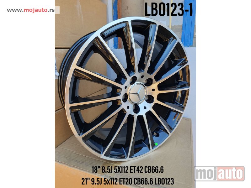 Glavna slika -  Mercedes 18 amg/alufelne 5x112/8,5 jota/et42/cb 66,6. - MojAuto