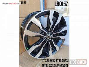 NOVI: delovi  Vw 18 alufelne/2 modela. 5x112/8jota/et45/cb 57,1.