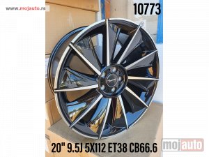 Glavna slika - 20/Audi,Mercedes alufelne.. 5x112/9,5jota/et38/cb 66,6. Boja: piano black. - MojAuto