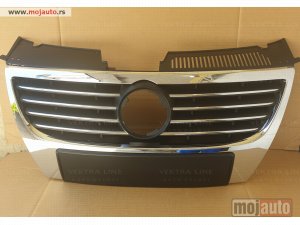 Glavna slika - Maska VW Passat B6 hrom/hrom bez senzora - MojAuto