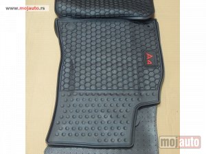 Glavna slika - tipske gumene patosnice audi a4 od 08-14 sa logom - MojAuto