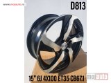 NOVI: delovi  15 ALUFLENE 4X100/6 JOTA/ET35/CB 67,1.  MODEL BROJ:D813.  ODGOVARA ZA:VW,SEAT,RENO,TOYOTU.