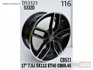 Glavna slika - 17 audi alufelne 5x112/7,5jota/et 40/cb 57,1. model broj:116. - MojAuto