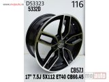 NOVI: delovi  17 audi alufelne 5x112/7,5jota/et 40/cb 57,1.  model broj:116.