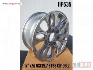 Glavna slika - 17 alufelne 6x139,7/7,5j/et38/cb 106,2. za landkruzer,hiluks,prado,fj cruzer. - MojAuto