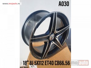 Glavna slika -  18 mercedes alufelne 2 modela 5x112/8jota/et40,43/cb 66,6. - MojAuto