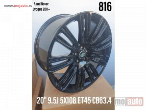 Glavna slika - 20 alufelne land rover evoque 5x108/9,5jota/et 45/cb 63,4. model broj:816 - MojAuto