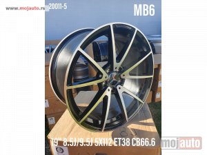 NOVI: delovi  19 mercedes alufelne uze,sire 5x112/8,5 i 9j/et38/cb 66,6.  broj modela:mb6