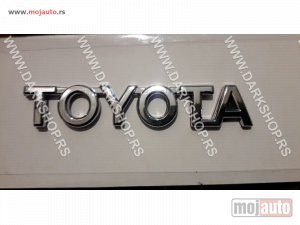 Glavna slika - Toyota natpis zadnji na 3m lepku samolepljiv - MojAuto