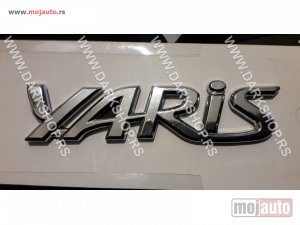 Glavna slika - Natpis yaris samolepljiv 3m lepak. - MojAuto