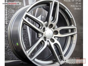 Glavna slika - 18 Aluflene/AMG/ Mercedes 5x112/8jota/et 43/cb 66,5. - MojAuto