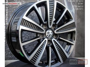 NOVI: delovi  16 VW Alufelne  5x112/6,5jota/et 41/cb 57,1.