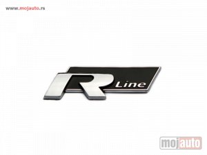 NOVI: delovi  R line znak samolepljiv VW