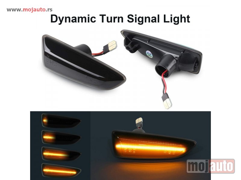 Glavna slika -  OPEL ASTRA J,K,INSIGNIA B,GRANDLAND X /LED DYNAMIC MIGAVCI ZA KRILO - MojAuto