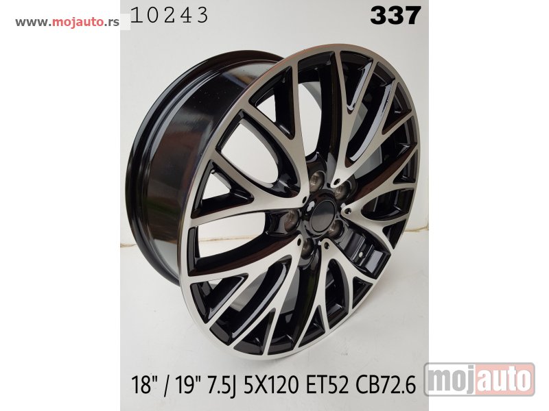 Glavna slika -  19 Alufelne MIni Countryman 5x120/7,5j/et52/cb 72,6. - MojAuto