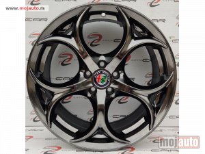 NOVI: delovi  18 Alfa Romeo  Alu felne 5x110, 18x8j, et35, cb 73,1..