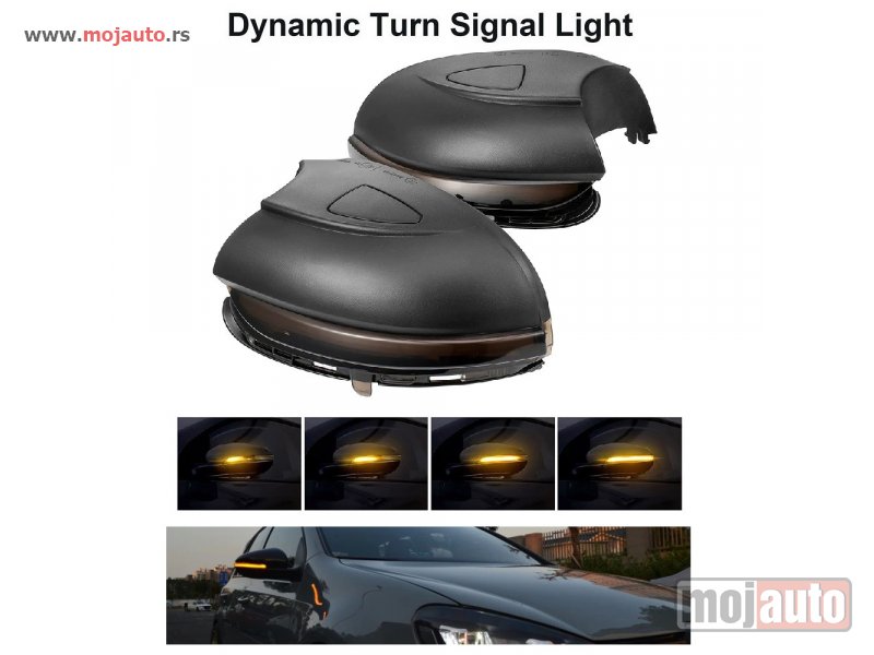 Glavna slika -  Golf 6/Led dynamic migavci za retrovizor - MojAuto