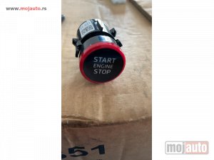 Glavna slika - Audi crno-crveni start/stop iz originala (NOVO) - MojAuto